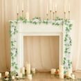 thumbnail image 6 of Costeam 9-head Artificial Rose Rattan Wall Hanging，Romantic Floral Garland for Valentine’s Day and Home Decor，Wall Accessory, 6 of 6
