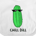 thumbnail image 4 of Inktastic Chill Dill Boys or Girls Baby Bib, 4 of 4