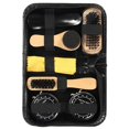 thumbnail image 2 of Boot Brush Cleaner Suit Shoe Polish Shine Shoe Bristles Brush with Wood handle, 2 of 2