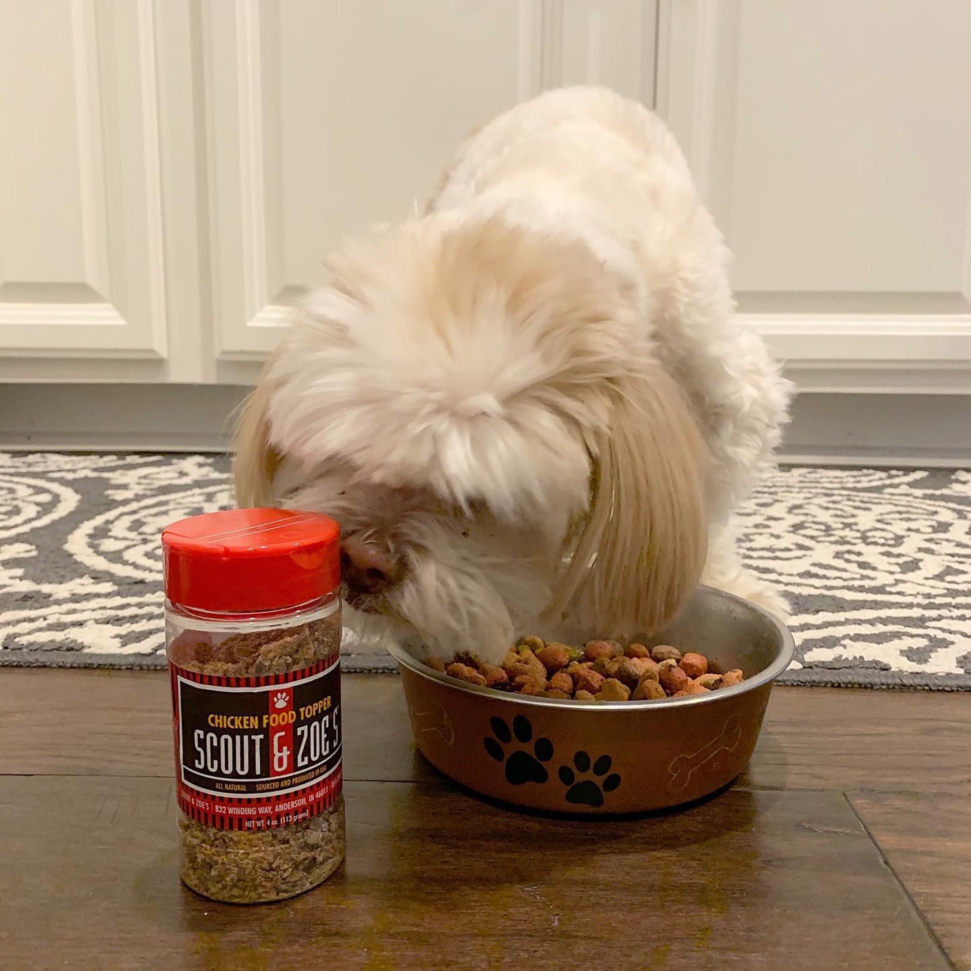 Scout & Zoe's: Pet Food Topper - Beef Liver Powder - 4oz Bottle, Dogs & Cats, Natural Single Ingredient Meal Enhancer, Protein Booster,Sourced