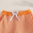 thumbnail image 6 of TAmten Cute Newborn Boy Outfits Fall Winter Outfits Letter Crewneck Sweatshirt Casual Pants 2Pcs Clothes Set Toddler Outfit for Boys(Orange,3-4 Years), 6 of 8