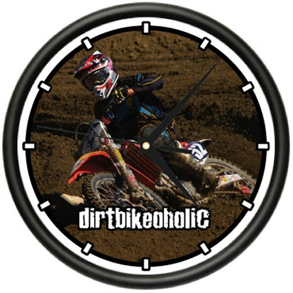 MOTOCROSS Wall Clock supercross dirt bike racing racer