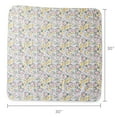 thumbnail image 6 of Parent's Choice 4-Piece Cotton Flannel Baby Blankets, 30"x30", Pink, 6 of 8