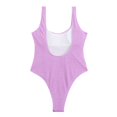 thumbnail image 2 of BKQCNKM One Piece Swimsuit Women, Full Coverage Swimsuits for Women, Padded Swimsuits for Women, Ribbed Swimsuits, Slimming Swimsuits for Women, Purple M, 2 of 5