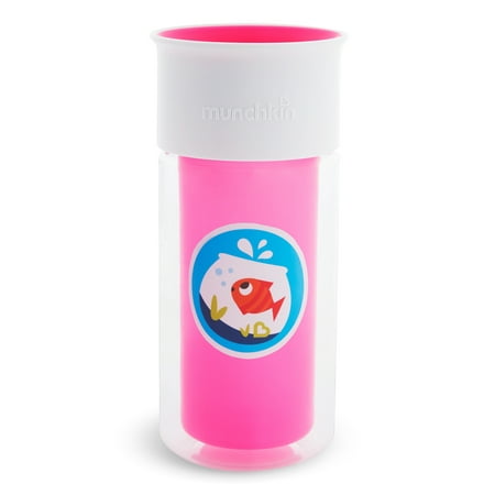 Munchkin Miracle 360° Insulated Sticker Cup, 9 Ounce,