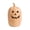 Orange-e, variant on Halloween Pumpkin Ornament, White Resin Jack O Lantern Decoration, Cute Carved Pumpkin Light for Indoor Tabletop Fall Holiday Display