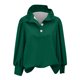 thumbnail image 3 of TaTaai 2026 Spring Summer Solid Color Button Top for Women Long Sleeve Round Neck Casual Blouse Soft Comfy Lightweight Daily Vacation Outfits Gift, 3 of 5