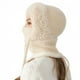 thumbnail image 5 of Mono Con Capucha Y Forro Polar Para Mujer, Suave Y Clido, Talla Pequea, Ideal Para Actividades Al Aire Libre En Invierno, 1 Unidad, Negro, Ukhbmc, 5 of 9