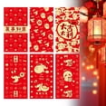 thumbnail image 1 of Tool Series 6pcs Red Envelopes Chinese New Year Envelopes For 2025 New Year 6 Designs Cute, 1 of 9