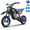 Deep Blue, variant on RIXOC DK-12 Electric Dirt Bike for Kids,Peak 700W Motor,36V 5.2Ah Battery, Max 14Miles,3 Speed Modes up to 15.5 mph,Gift for Boys Girls Ages 3-8,UL2272