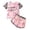 Red, variant on Trendfront Girls Letter Graphic Print Outfit Set Crew Neck Short Sleeve Top Summer 2 Piece Everyday Fashion Casual Kids Wear 2T-7T Clothes Set