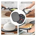 thumbnail image 7 of Sikiie Adventure Camping Badge Silicone Pot Holders, Oven Mitts Heat Resistant Hot Pads, Non Slip Pot Holder for Kitchen Baking and Cooking 9.4 x 7.5 Inches, 7 of 7