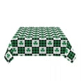 thumbnail image 2 of Boovnll Nappe de la Saint-Patrick Nappe Trèfles Nappe Ronde Nappe Carrée Nappe Lavable Décoration de Table de Fête de la Saint-Patrick, Décorations de la Saint-Patrick, 2 of 7