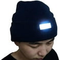 thumbnail image 2 of Morttic Led Beanie with Light, Hat with Light Built in for Winter Safety, Unisex Warm Knit Hat Fits Most Men, Women, Lighted Beanie Hat Flashlight Stocking Cap with Headlamp, Gifts for Runners, 2 of 13