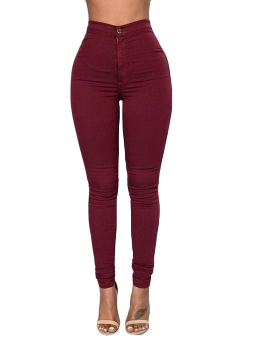 Womens Jeggings - Walmart.com | Red 