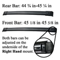 thumbnail image 4 of BrightLines Roof Rack Crossbars Replacement for Honda Pilot 2003-2008, 4 of 7