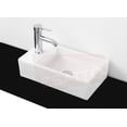 thumbnail image 2 of Esatto - Lavabo De Cerámica Blanca Para Baño Oc-030 ESATTO LAVABO PARA BAÑO, 2 of 2