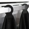 thumbnail image 4 of RITZ Hook and Hang Woven Kitchen Towel, Set of Two, Black, 4 of 7