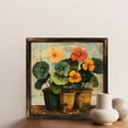 thumbnail image 6 of Nasturtium Flowers Potted Plants Wooden Sign Wall Plaque - Vintage Art Decoration, Wall Decoration - Ideal Gift For Home Decoration, Living Room, Bathroom, Bedroom, Garden, Dining, Bar, Cafe, Festi, 6 of 7
