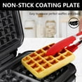 MONXOOK Extra Deep Belgian Waffle Maker, 2Slice NonStick Waffle Iron
