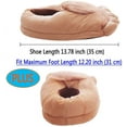 thumbnail image 2 of Pantuflas de aventura de monstruo peludo para adultos, hombres y mujeres, divertidas y cómodas pantuflas Hobbit Bigfoot Ormromra WMZL-156-2, 2 of 6