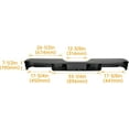 thumbnail image 2 of Kojem Rear Bumper W/O License Plate Mounting for 1967-1991 C/K Fleetside 1978-1985 Ram charger 1978-1998 Ford Bronco F250 F350HD, 2 of 9