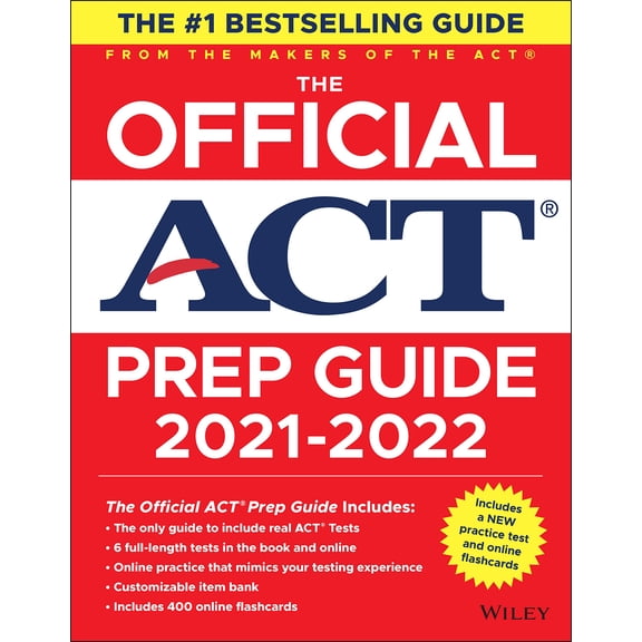 Pre-Owned The Official ACT Prep Guide 2021-2022 (Paperback) 1119787343 9781119787341