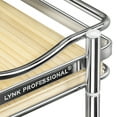 thumbnail image 6 of LYNK PROFESSIONAL® Elite™ Pull Out Cabinet Organizer - 6”x21” - Sliding Spice, Bottle Storage - Narrow Slide Out Drawers for Kitchen Cabinets,- Lifetime Ltd Warranty, Wood and Chrome, 6 of 7