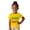1-Yellow437, variant on Byoo Toddler Girls Celebrate Black History Month T-Shirt Letter Printed Short Sleeve Shirt Casual Soft Daily Tee, Black