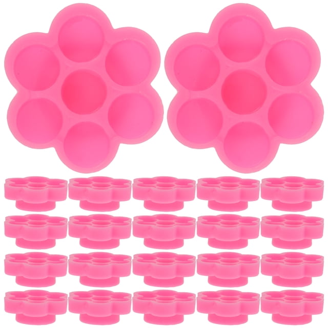 SHISUYAN 200 Pcs Support de Pigment Adhésif pour Extension de Cils de Salon de Beauté