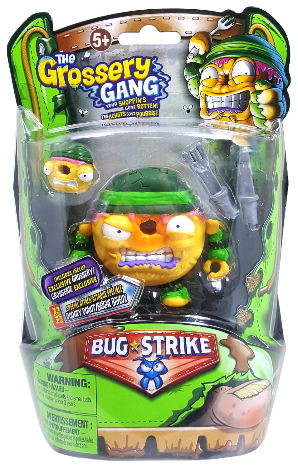 The Grossery Gang S4  Bug Strike Action Figures - Dodgey Donut