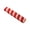 Red-keyboard hand rest, variant on Soft Milk Fabric Wrist Support Mouse Pad Keyboard Rest With Nonslip Base For Desk Comfort