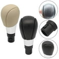 thumbnail image 6 of 5 Speed Gear Shift Knob for Volvo S60 2011-2018, S80 2007-2016, XC70 XC60 2008-2017, ABS & Leather Material, Black or Beige, Easy Installation, Enhanced Grip, 6 of 8