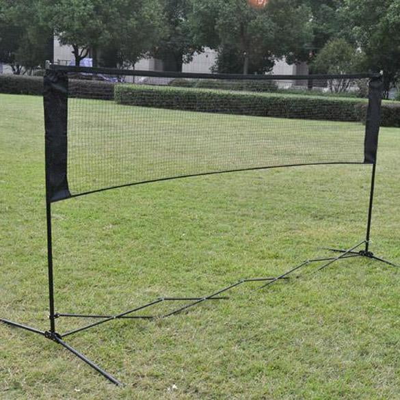 Portable Standards Braided Replacement Badminton Net for Indoor or Outdoor Sports Garden Schoolyard Backyard 6.1m X 0.79m Badminton Net 