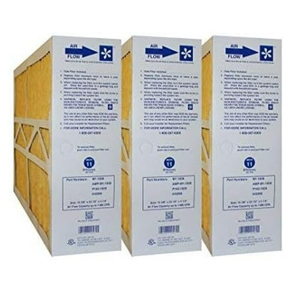 Genuine Part # -1056 16x25x5 (Actual size: 15 3/8" x 25 1/2" x 5 1/4") MERV 11 Case of 3