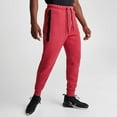 thumbnail image 2 of Nike Sportswear Tech Fleece Jogger Pants Red/Black FB8002-672 Men's Size M, 2 of 4