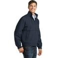 thumbnail image 4 of Port Authority J753 Mens Classic Poplin Jacket, Dark Navy & Dark Navy - 3XL, 4 of 6