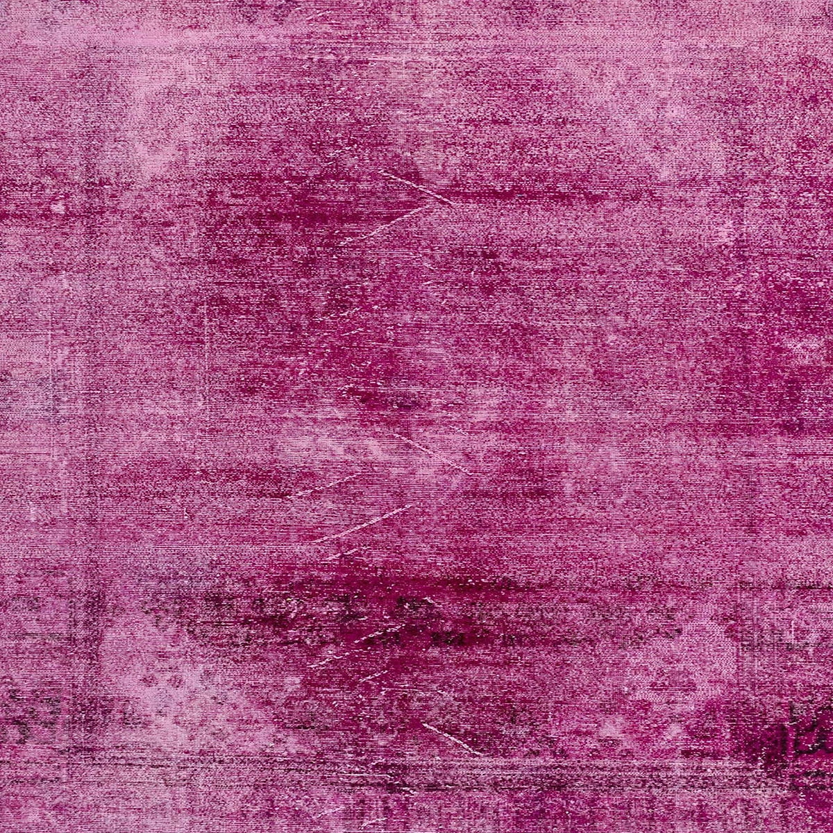 Ahgly Company Indoor Square Abstract Hot Pink Oriental Area Rugs, 5 ...