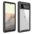 thumbnail image 4 of CoverON For Google Pixel 6 Phone Case, Military Grade Full Body Rugged Slim Fit Clear Cover, Black, 4 of 9