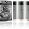 Mr. Pen- Sketch Pencils for Drawing, 14 Pack, Drawing Pencils, Art Pencils, Graphite Pencils, Graphite Pencils for Drawing, Art Pencils for Drawing and Shading, Shading Pencils for Sketching