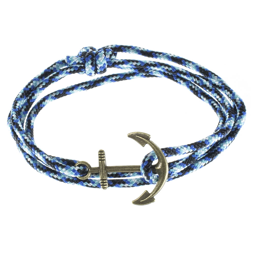 Nautical Bracelet Marine Nylon Jewelry Rope Womens Mens Infinity Bracelets Gift 