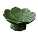 thumbnail image 3 of Frutero de cerámica con pedestal de loto con drenaje, recipiente multiusos para verduras. Verde, 3 of 9