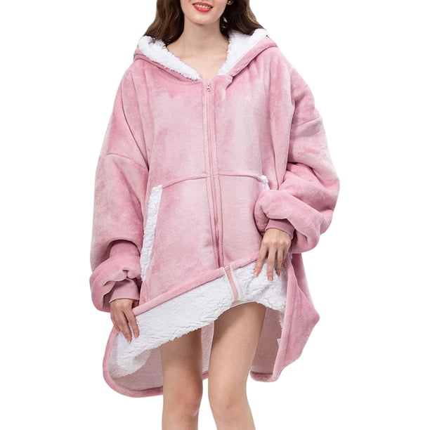 Txlixc Sudaderas de manta de gran tamaño para abrazos de sueños cálidos y suaves Txlixc moda