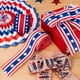 thumbnail image 4 of Rollos de Cinta de Satén del 4 de Julio de 6 CM Día de la Independencia Patriótica Cinta Roja Blanca y Azul Cinta de Bandera Americana para Fiesta del Día de los Caídos Decoración de Bricolaje, 5 m, 4 of 8