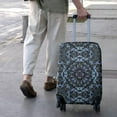 thumbnail image 2 of Blue Abstract Pattern Luggage Cover Fashion Suitcase Cover Baggage Covers Fit 25-28 Inch Luggage (Go Travel), 2 of 2