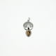 thumbnail image 1 of Zhuge Colgante de collar, hecho a mano para collares de hombres y mujeres, colgante en forma de gota de árbol de la vida (marrón claro), 1 of 5
