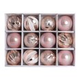 thumbnail image 3 of 12 bolas de Navidad de 6 cm con diseño de extraterrestre de plástico impreso para decoración de fiestas de Navidad, colgantes de esferas de Navidad de Año Nuevo 2024, 3 of 5