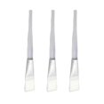 thumbnail image 1 of 3Pcs Transparent Crystal Rod Face Applicator Brush Professional Facial Mask Brushes for Face Mask Application or DIY Mask(White), 1 of 2