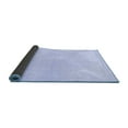 thumbnail image 2 of Ahgly Company Indoor Rectangle Solid Blue Modern Area Rugs, 5' x 8', 2 of 4