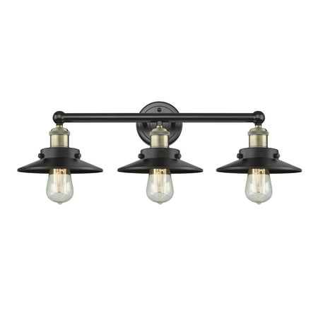 

Innovations Lighting 616-3W-8-26 Railroad Vanity Railroad 3 Light 26 Wide Vanity Light -